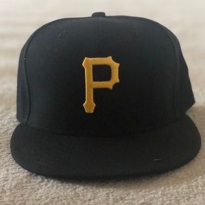 Authentic on field Pittsburgh Pirates fitted hat